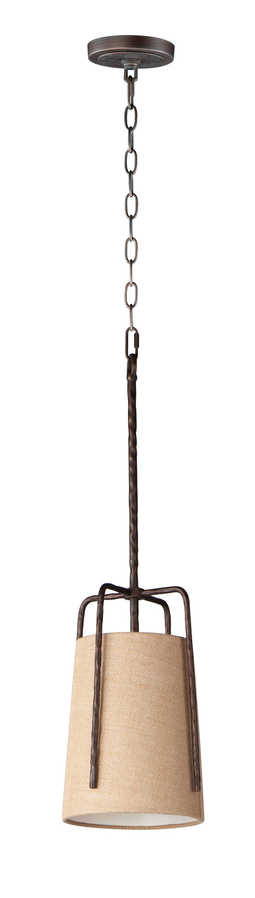 Maxim 10198BROI Pitchfork 1 Light Small Pendant | Oil Rubbed Bronze