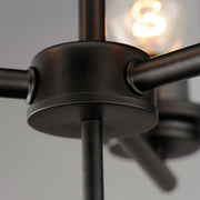 Maxim 10203CLBK Corona 3 Light Chandelier | Black