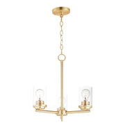 Maxim 10203CLSBR Corona 3 Light Chandelier | Satin Brass