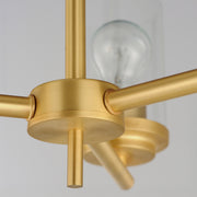 Maxim 10203CLSBR Corona 3 Light Chandelier | Satin Brass