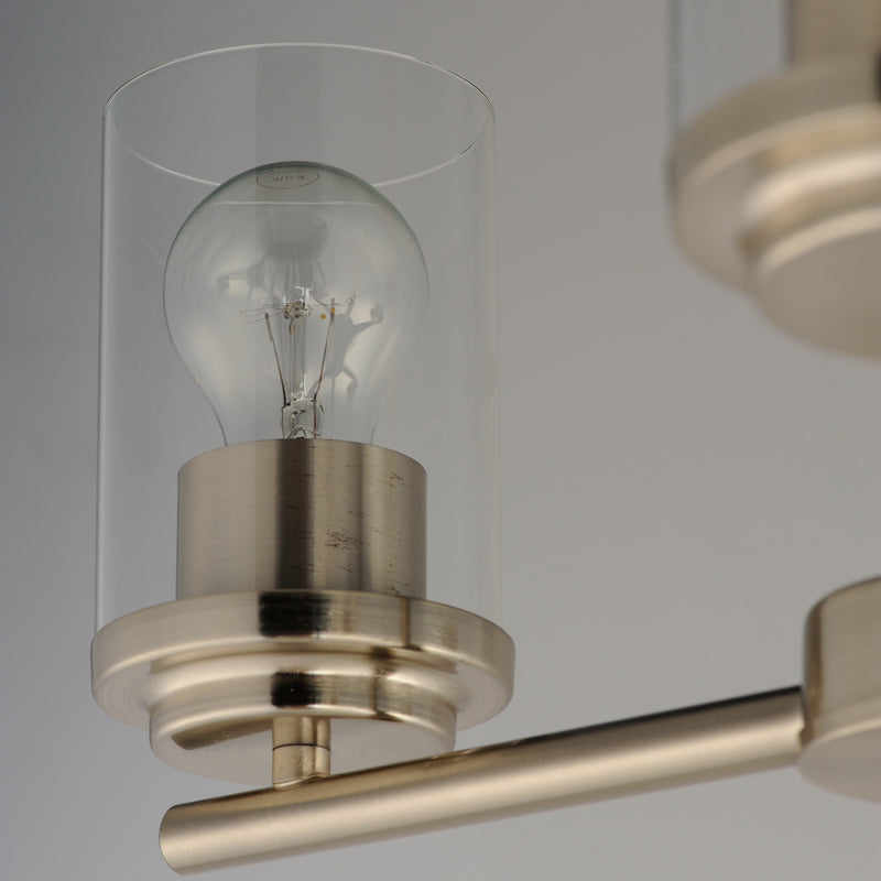 Maxim 10203CLSN Corona 3 Light Chandelier | Satin Nickel