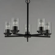 Maxim 10205CLBK Corona 5 Light Chandelier | Black