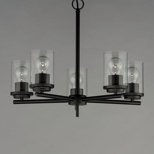 Maxim 10205CLBK Corona 5 Light Chandelier | Black