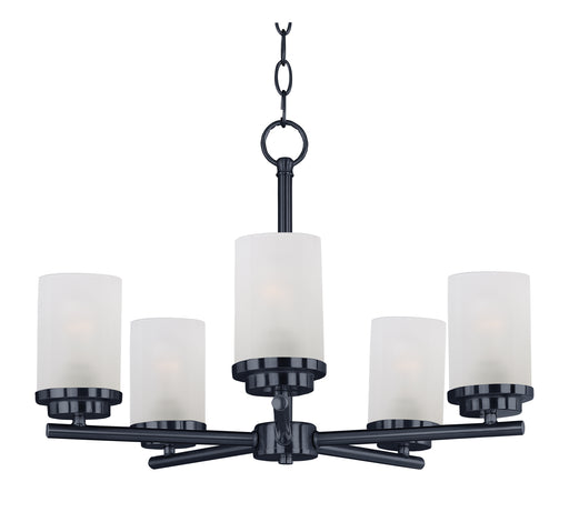 Maxim 10205FTBK Corona 5 Light Chandelier | Black