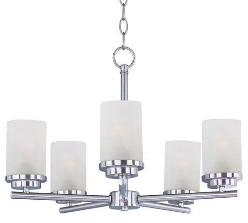 Maxim 10205FTSN Corona 5 Light Chandelier | Satin Nickel