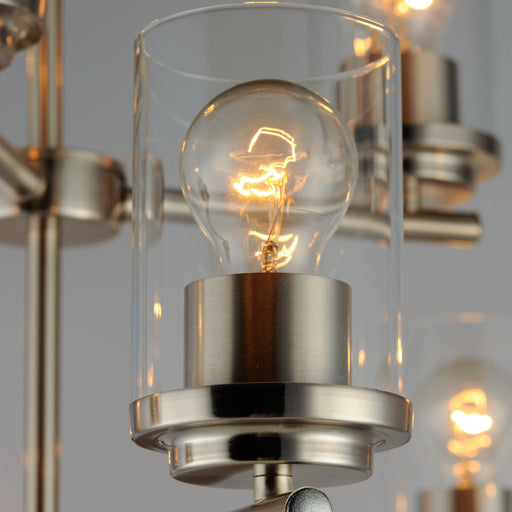 Maxim 10206CLSN Corona 9 Light Chandelier | Satin Nickel