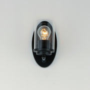 Maxim 10211CLBK Corona 1 Light Wall Sconce | Black