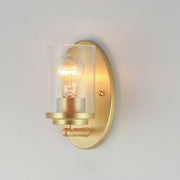 Maxim 10211CLSBR Corona 1 Light Wall Sconce | Satin Brass