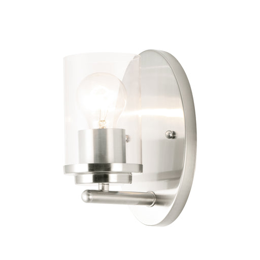 Maxim 10211CLSN Corona 1 Light Wall Sconce | Satin Nickel