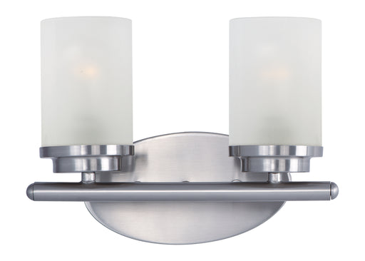 Maxim 10212FTSN Corona 2 Light Bath Vanity | Satin Nickel