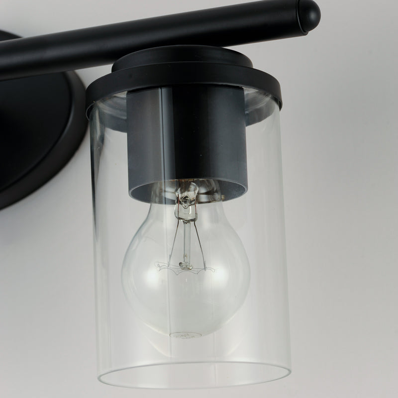 Maxim 10213CLBK Corona 3 Light Bath Vanity | Black