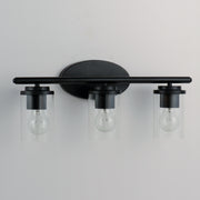 Maxim 10213CLBK Corona 3 Light Bath Vanity | Black