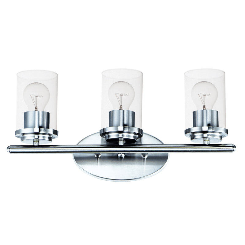 Maxim 10213CLPC Corona 3 Light Bath Vanity | Polished Chrome