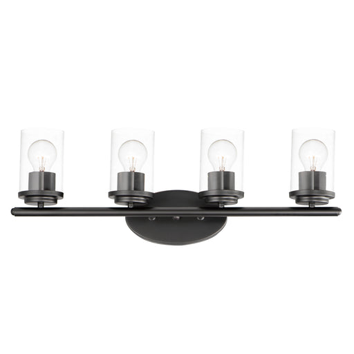 Maxim 10214CLBK Corona 4 Light Bath Vanity | Black