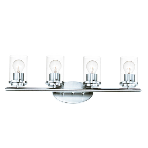 Maxim 10214CLPC Corona 4 Light Bath Vanity | Polished Chrome