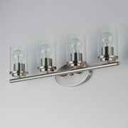 Maxim 10214CLSN Corona 4 Light Bath Vanity | Satin Nickel