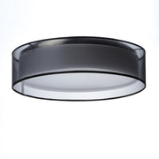 Maxim 10220BO Prime 16" LED Flush Mount | Black Organza