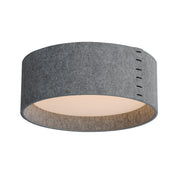 Maxim 10220GY Prime Acoustic 16" LED Flush Mount | Gray