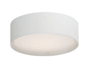 Maxim 10220WL Prime 16" LED Flush Mount | White Linen