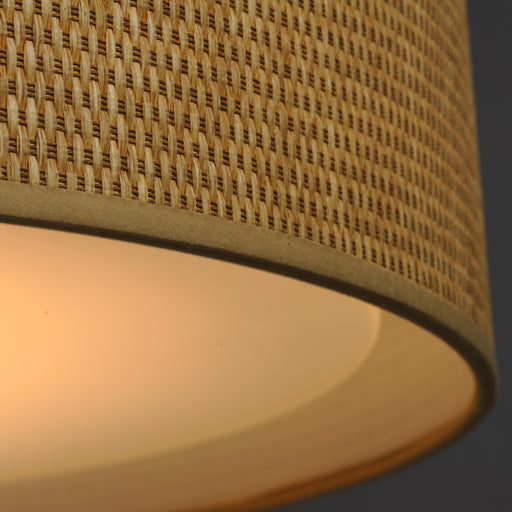 Maxim 10222GC Prime 20" LED Flush Mount | Grass Cloth