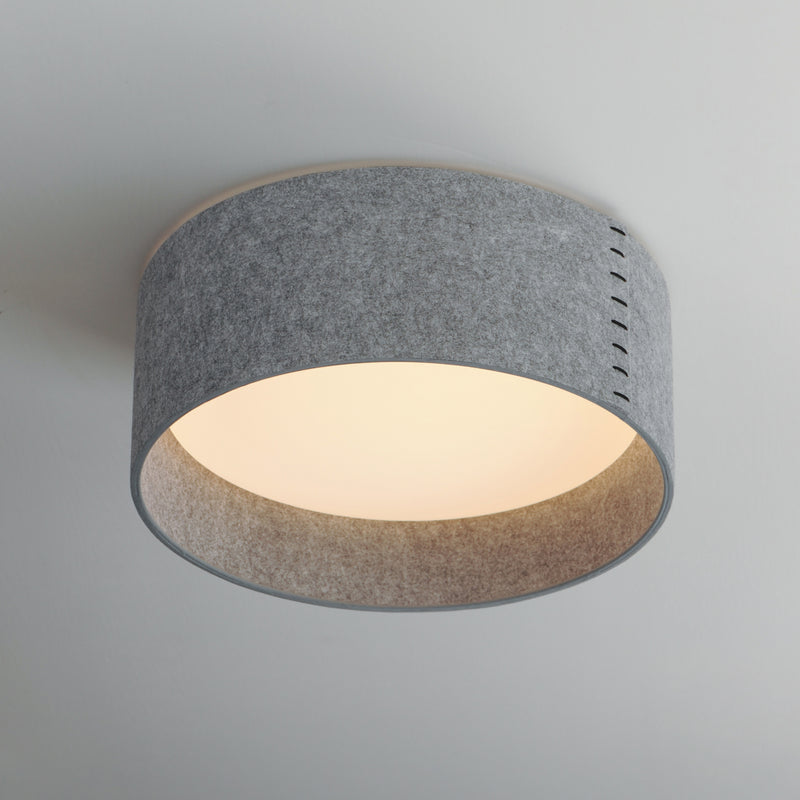 Maxim 10222GY Prime Acoustic 20" LED Flush Mount | Gray