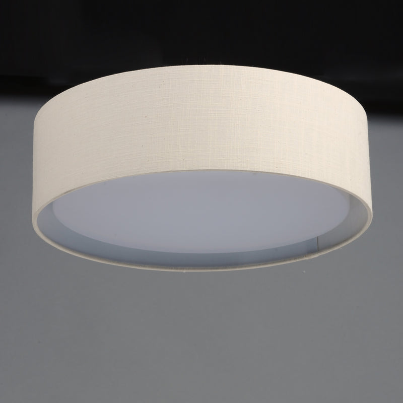 Maxim 10222OM Prime 20" LED Flush Mount | Oatmeal
