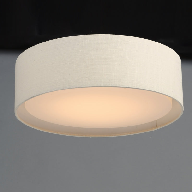 Maxim 10222OM Prime 20" LED Flush Mount | Oatmeal