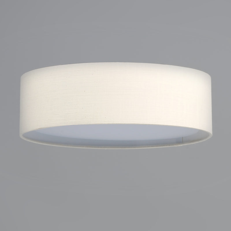 Maxim 10222WL Prime 20" LED Flush Mount | White Linen