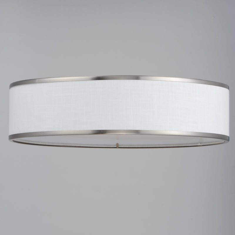 Maxim 10223WLSN Prime 20" LED Flush Mount | Satin Nickel