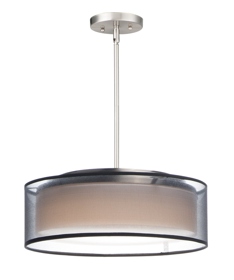 Maxim 10224BOSN Prime 16" LED Pendant | Satin Nickel