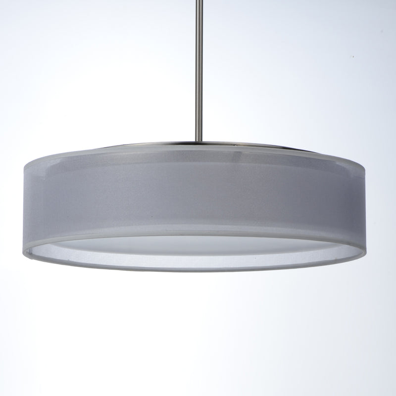 Maxim 10224WOSN Prime 16" LED Pendant | Satin Nickel