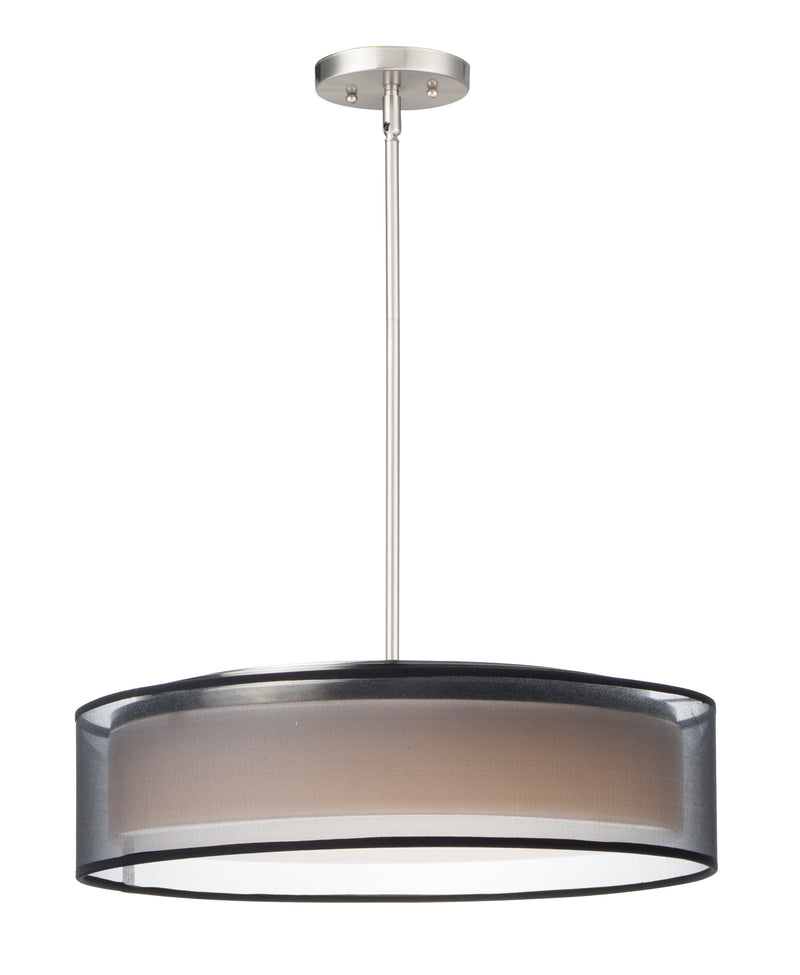 Maxim 10226BOSN Prime 20" LED Pendant | Satin Nickel