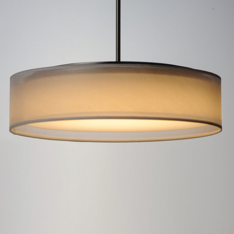 Maxim 10226WOSN Prime 20" LED Pendant | Satin Nickel