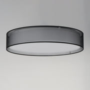 Maxim 10227BO Prime 25" LED Flush Mount | Black Organza