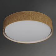 Maxim 10227GC Prime 25" LED Flush Mount | Grass Cloth