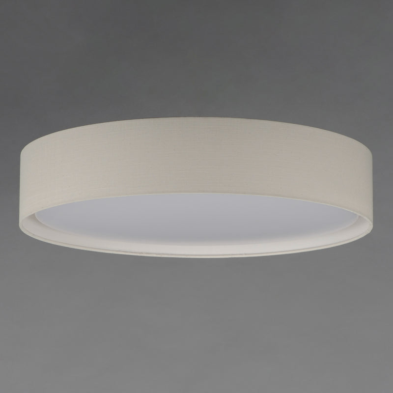 Maxim 10227OM Prime 25" LED Flush Mount | Oatmeal