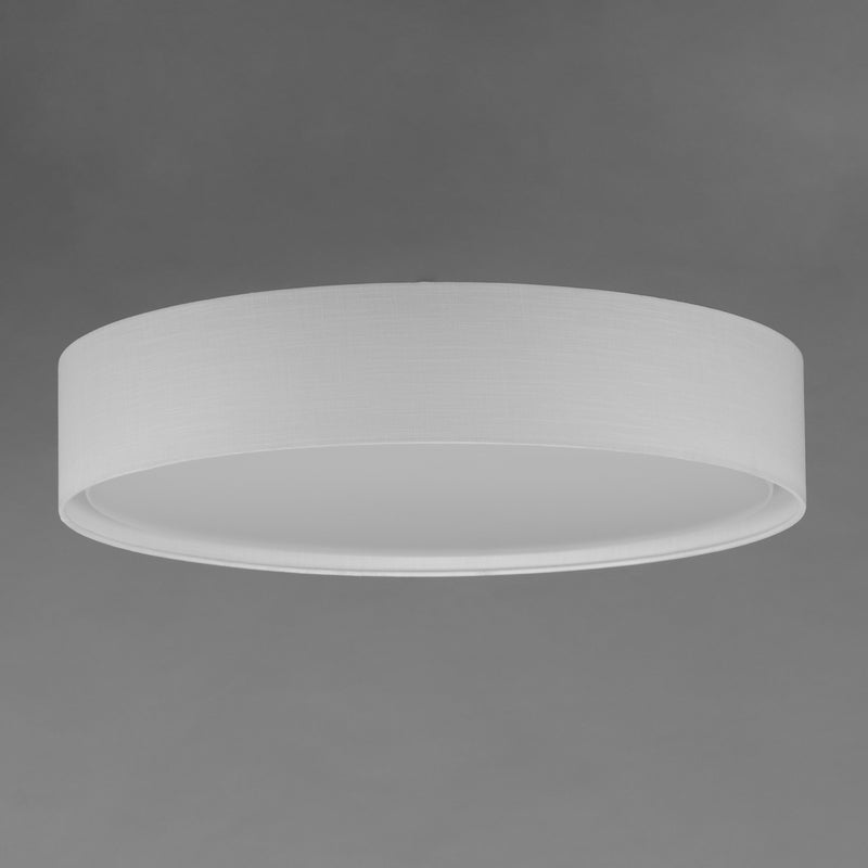 Maxim 10227WL Prime 25" LED Flush Mount | White Linen