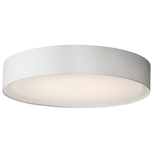 Maxim 10227WL Prime 25" LED Flush Mount | White Linen