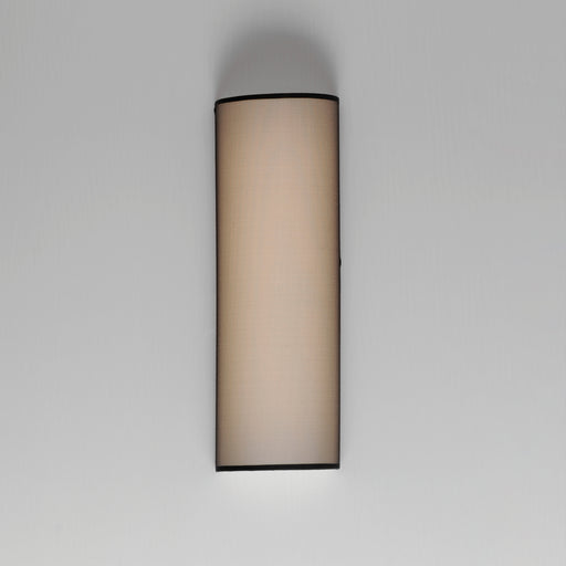 Maxim 10228BO Prime 18" Tall LED Sconce | Black Organza