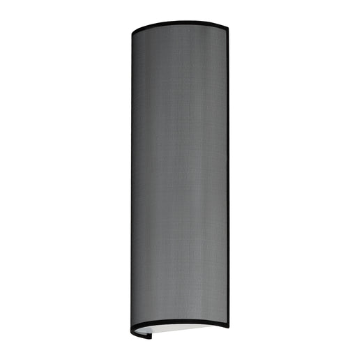Maxim 10228BO Prime 18" Tall LED Sconce | Black Organza