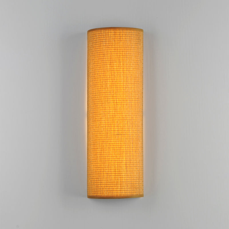 Maxim 10228GC Prime 18" Tall LED Sconce | Grass Cloth