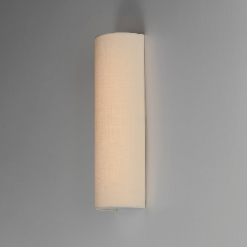 Maxim 10228OM Prime 18" Tall LED Sconce | Oatmeal