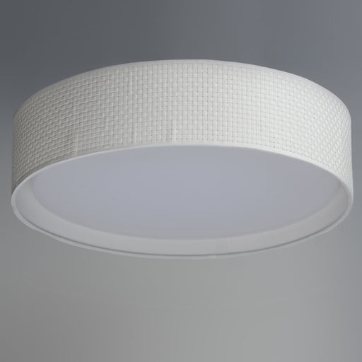 Maxim 10230WL Prime 16" LED Flush Mount 120 277V | White Linen