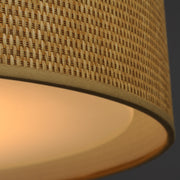 Maxim 10232GC Prime 20" LED Flush Mount 120 277V | Grass Cloth