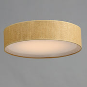 Maxim 10232GC Prime 20" LED Flush Mount 120 277V | Grass Cloth