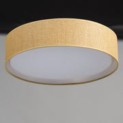 Maxim 10232GC Prime 20" LED Flush Mount 120 277V | Grass Cloth