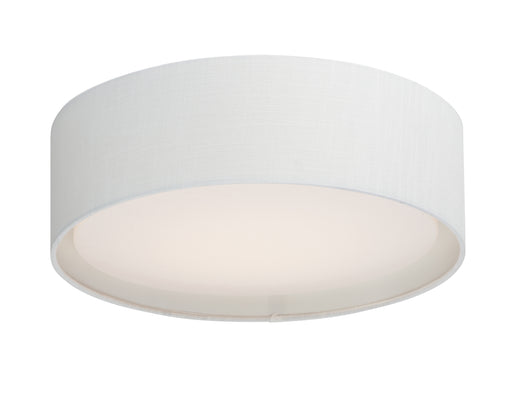 Maxim 10232WL Prime 20" LED Flush Mount 120 277V | White Linen