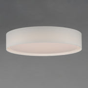 Maxim 10237WL Prime 25" LED Flush Mount 120 277V | White Linen