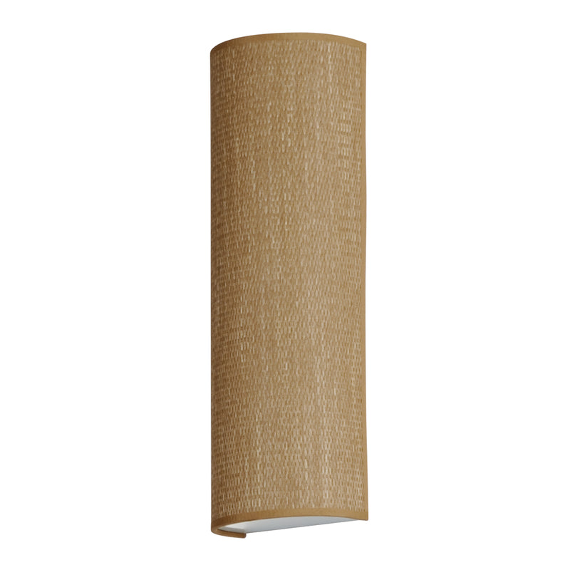 Maxim 10238GC Prime 18" Tall LED Sconce 120 277 UNV Dim | Grass Cloth
