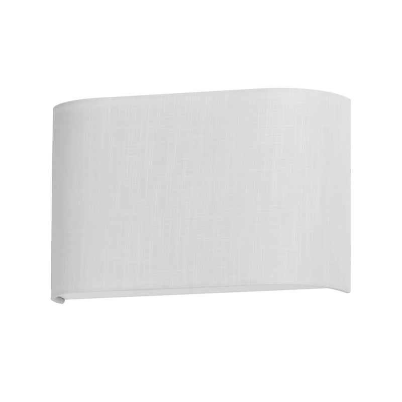 Maxim 10239WL Prime 13" Wide LED Sconce 120 277 UNV Dim | White Linen